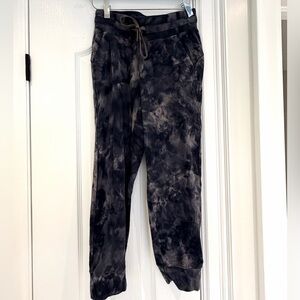 lululemon athletica Black Tie-Dye Joggers